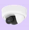 AXIS FA4115 mounted in ceiling from left angle