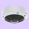 AXIS M3077-PLVE in ceiling from left angle