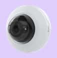 AXIS M4218-LV Dome Camera, wall, viewed from its left angle
