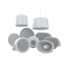packshot of axis speakers