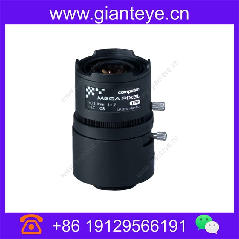 康标达 Computar A3Z3112CS-MPIR “A” 系列 300万像素 1/2.7英寸 3.1-8mm F1.2 变焦高清系列手动光圈(CS接口)日/夜红外 a3z3112cs-mpir_img_00.jpg