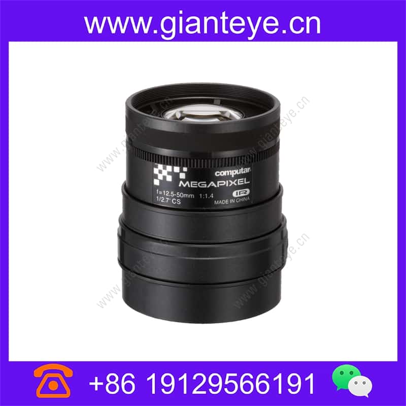 康标达 Computar A4Z1214CS-MPIR 300万像素 1/2.7英寸 12.5-50mm F1.4 变焦镜头 HD 系列手动光圈红外校正(CS接口) a4z1214cs-mpir_img_00.jpg