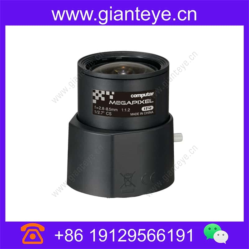 康标达 Computar AG3Z2812FCS-MPIR 500万像素 1/2.7英寸 2.8-8.5mm F1.2 变焦高清系列 DC自动光圈(CS接口)日/夜红外 ag3z2812fcs-mpir_img_00.jpg
