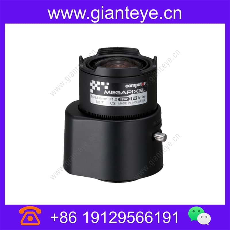 康标达 Computar AG3Z3112KCS-MPIR “A” 系列 300万像素 1/2.7英寸 3.1-8mm F1.2 变焦高清系列 P-iris(CS接口)日/夜红外 ag3z3112kcs-mpir_img_00.jpg