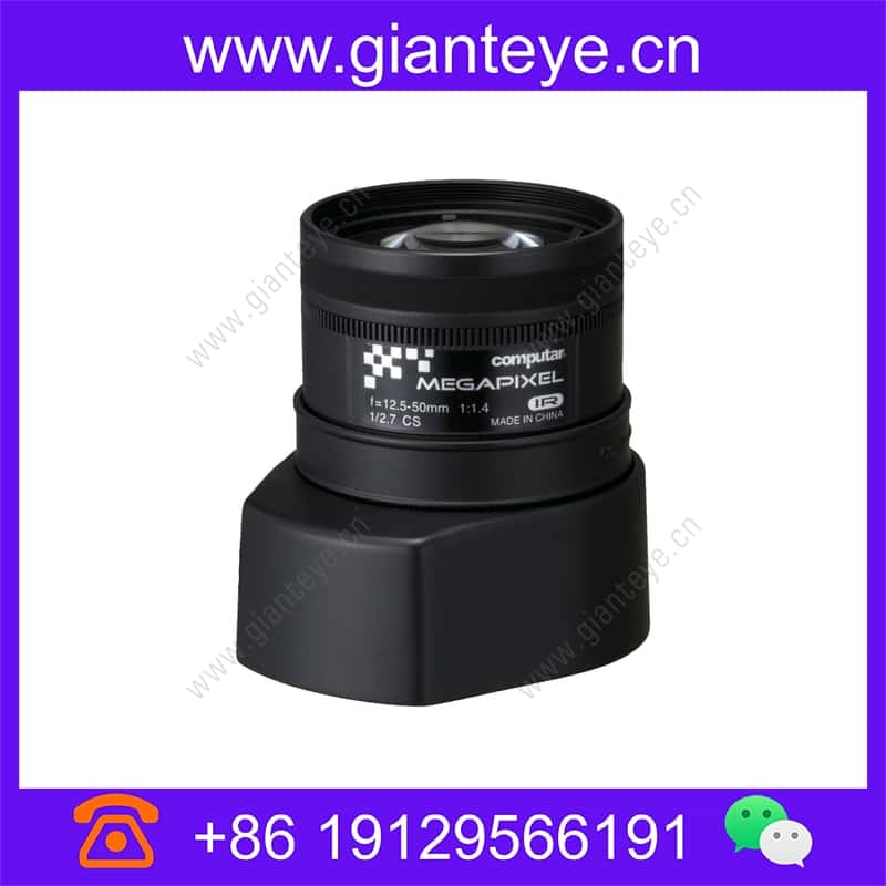 康标达 Computar AG4Z1214FCS-MPIR 300万像素 1/2.7英寸 12.5-50mm F1.4 变焦镜头 HD 系列 DC自动光圈红外校正(CS接口) ag4z1214fcs-mpir_img_00.jpg
