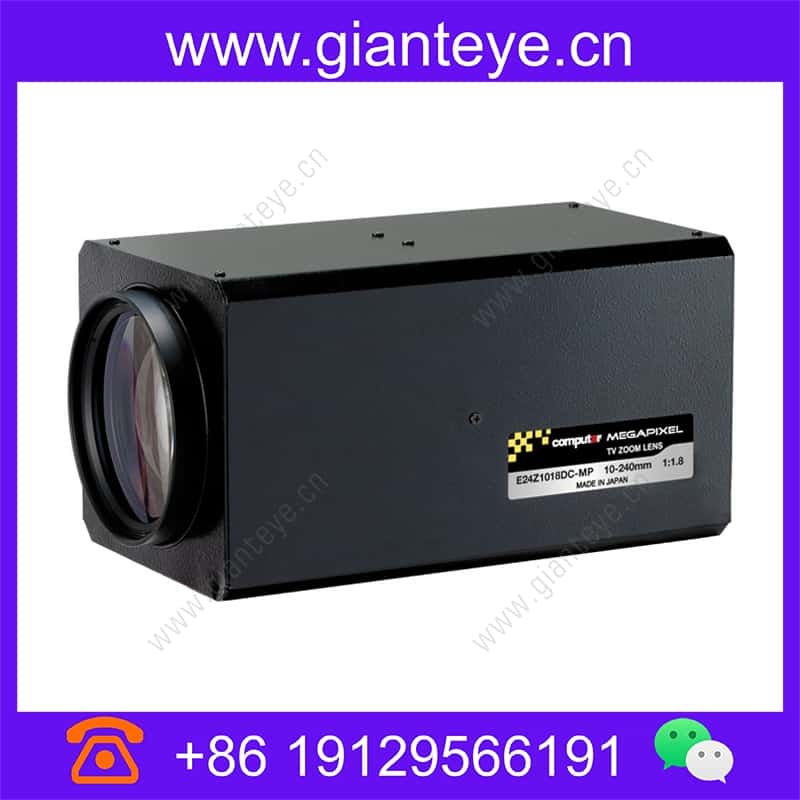 康标达 Computar E24Z1018DC-MP 1/1.8英寸 300万像素 IR C接口 10-240mm 24倍 DC自动光圈变焦镜头带点滤镜 e24z1018dc-mp_img_00.jpg