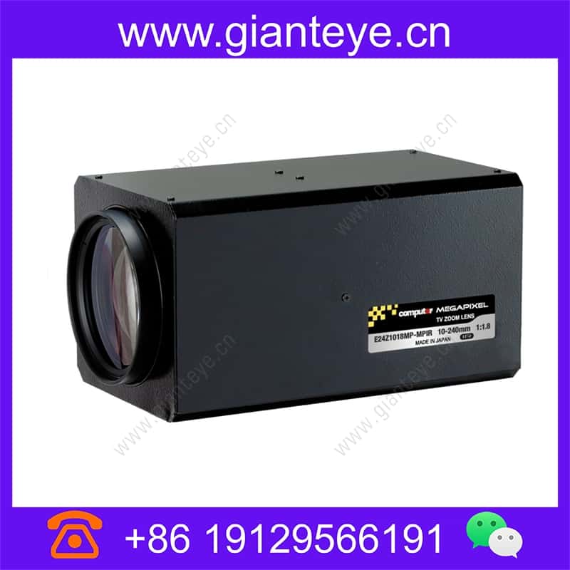康标达 Computar E24Z1018MP-MPIR 300万像素 1/1.8英寸 10-240mm 24倍 自动光圈电动变焦镜头 带预设红外校正(C接口) e24z1018mp-mpir_img_00.jpg