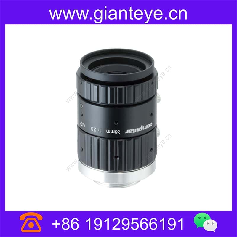 康标达 Computar F3526-MPT 4500万像素 1.4英寸 35mm F2.6 机器视觉镜头(C接口) f3526-mpt_img_00.jpg