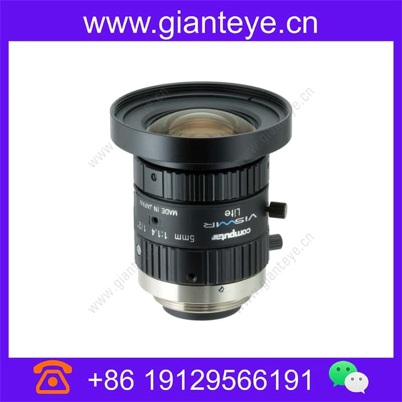 康标达 Computar H0514-VSW 1.500万像素 1/2英寸 5mm F1.4 ViSWIR Lite 可见短波红外镜头 适用于单波段使用(C接口) h0514-vsw_img_00.jpg