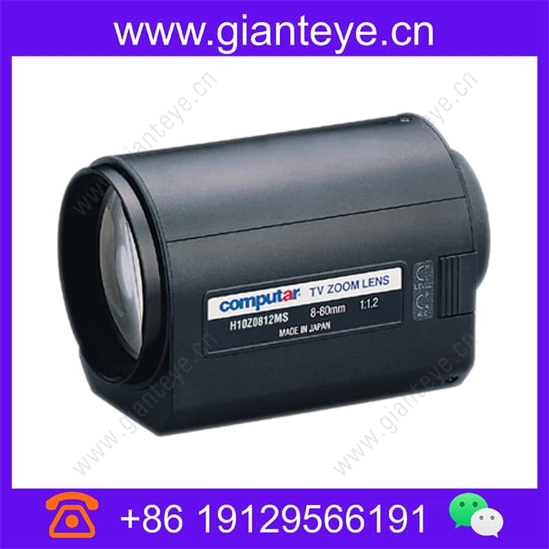 康标达 Computar H10Z0812MS 1/2英寸 8-80mm F1.2 10倍 电动变焦 3个马达带聚光(C接口) h10z0812ms_img_00.jpg
