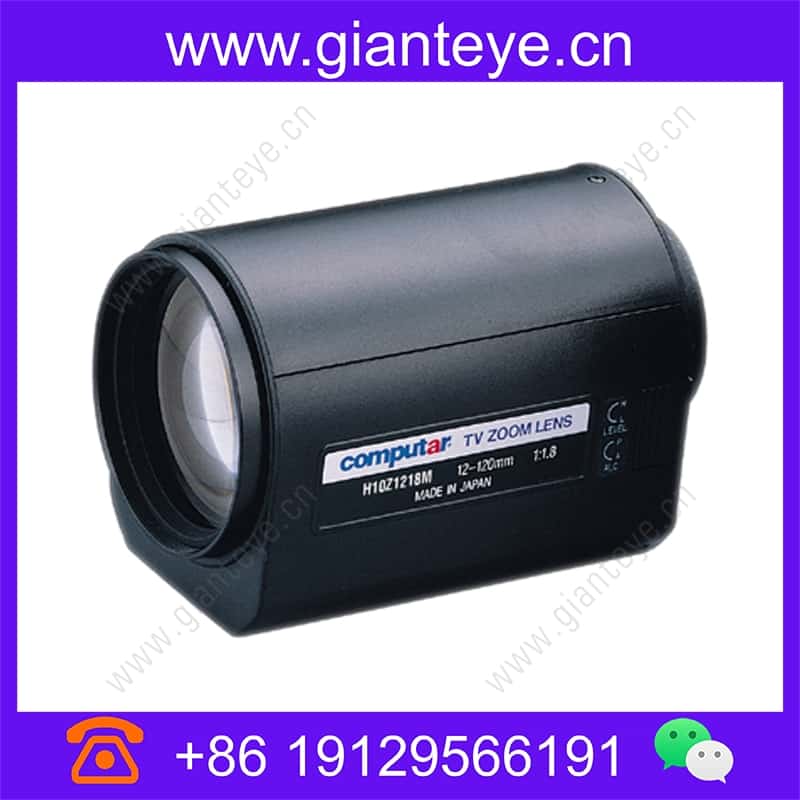康标达 Computar H10Z1218M 1/2英寸 12-120mm F1.8 10倍 电动变焦 3个马达 (C接口) h10z1218m_img_00.jpg
