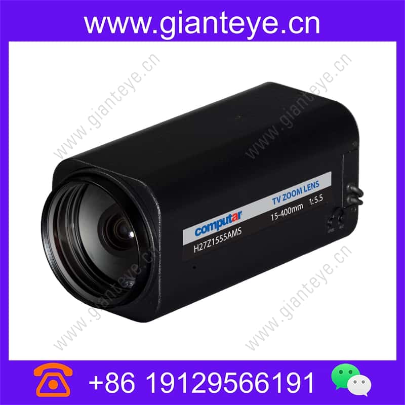 康标达 Computar H27Z1555AMS 1/2英寸 15-400mm F5.5 27倍 电动变焦视频自动光圈(C接口) h27z1555ams_img_00.jpg