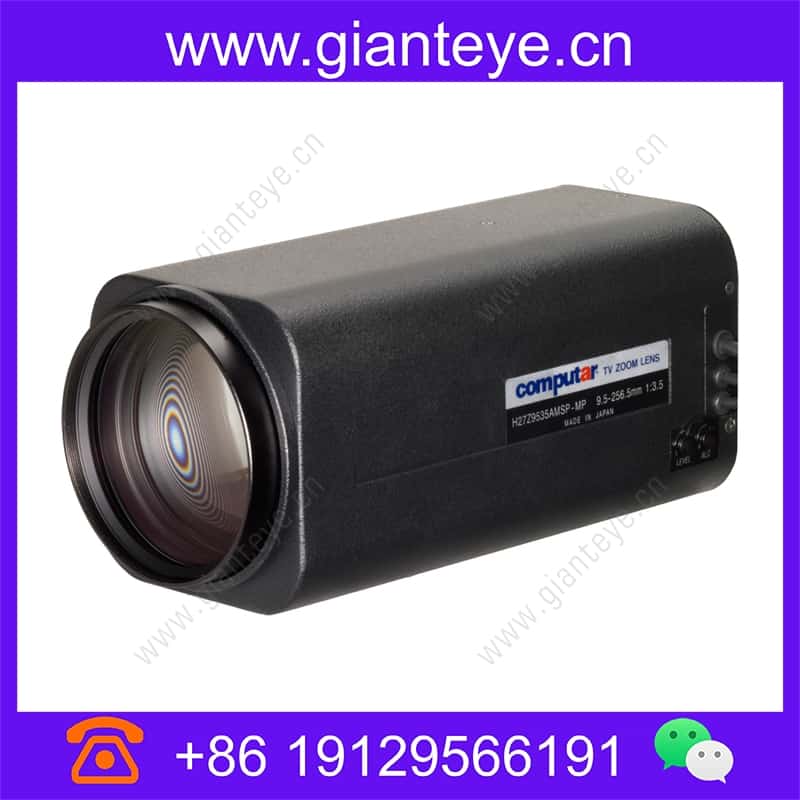 康标达 Computar H27Z9535AMSP-MP 1/2英寸 C接口 9.5-256.5mm 27倍 百万像素自动光圈变焦镜头 带预设 h27z9535amsp-mp_img_00.jpg