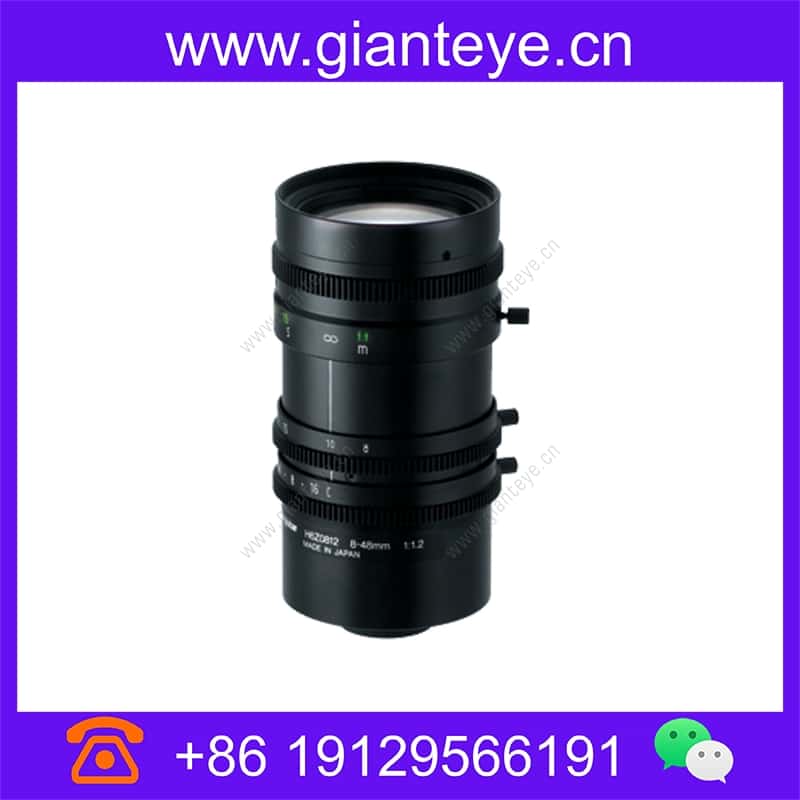 康标达 Computar H6Z0812 1/2英寸 8-48 mm F1.2 6倍 手动变焦镜头 带手动光圈(C接口) h6z0812_img_00.jpg