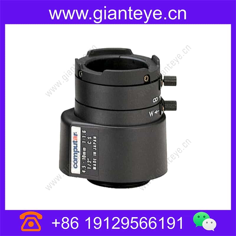 康标达 Computar HG2Z4516FCS 1/2英寸 4.5-10mm F1.6 变焦 DC自动光圈(CS接口) hg2z4516fcs_img_00.jpg