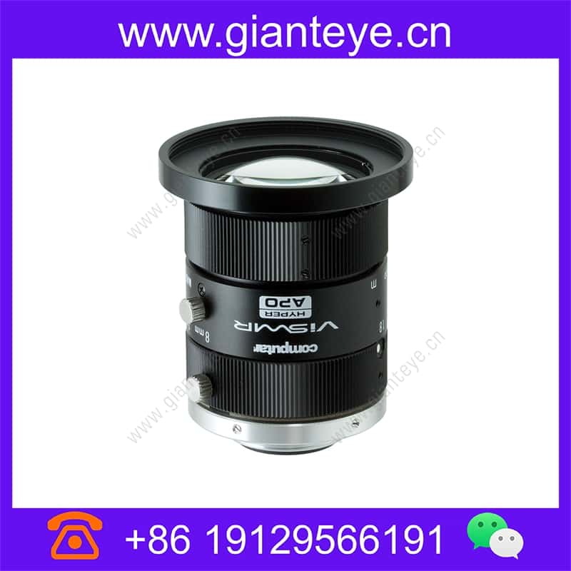 康标达 Computar M0818-APVSW 500万像素 2/3英寸 8mm F1.8 ViSWIR Hyper APO 可见光-短波红外镜头 适用于宽带使用(C接口) m0818-apvsw_img_00.jpg