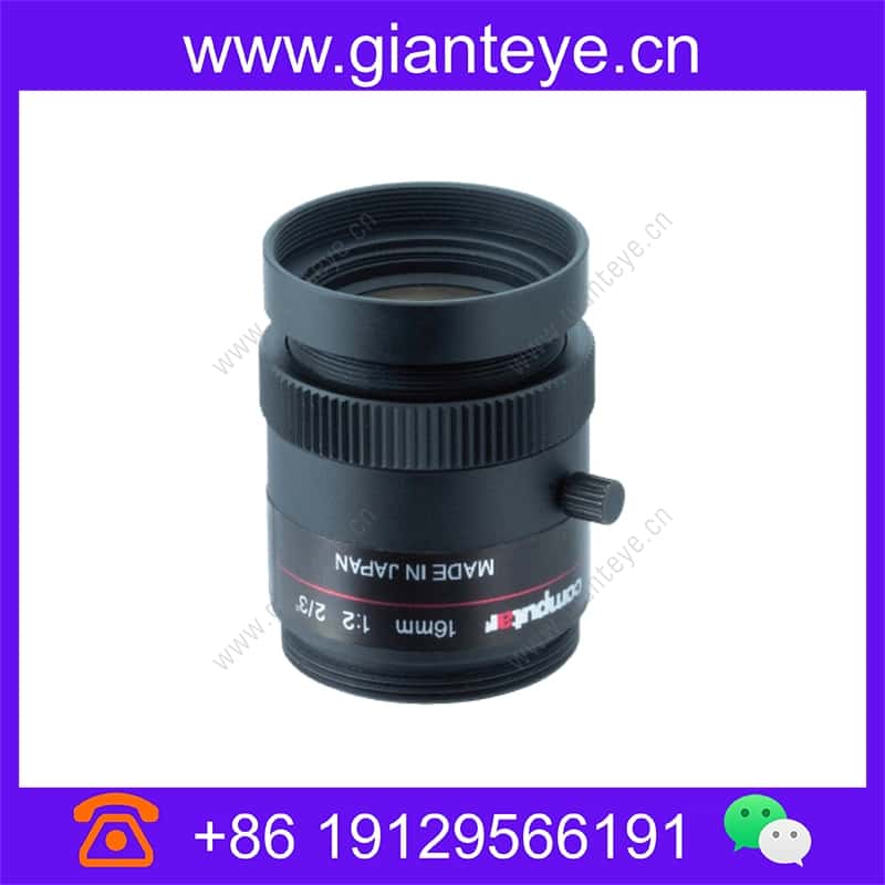 康标达 Computar M1620-MPW2-R 加固型 2/3英寸 16mm 500万像素 固定光圈(C接口)镜头 m1620-mpw2-r_img_00.jpg