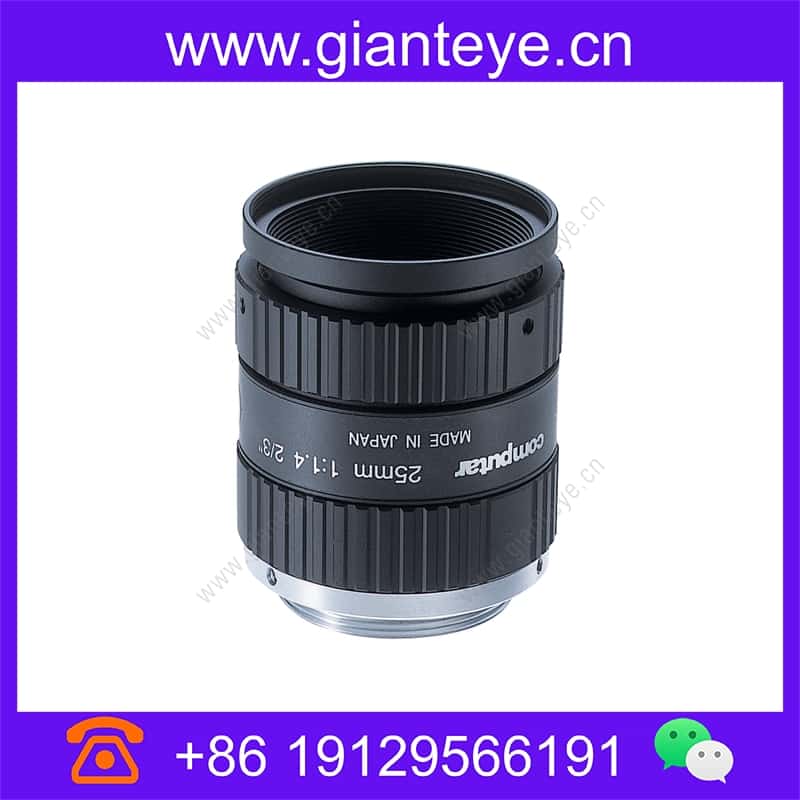 康标达 Computar M2514-MP2 1.500万像素 2/3英寸 25mm F1.4 带锁定光圈和对焦 MP 机器视觉镜头(C接口) m2514-mp2_img_00.jpg