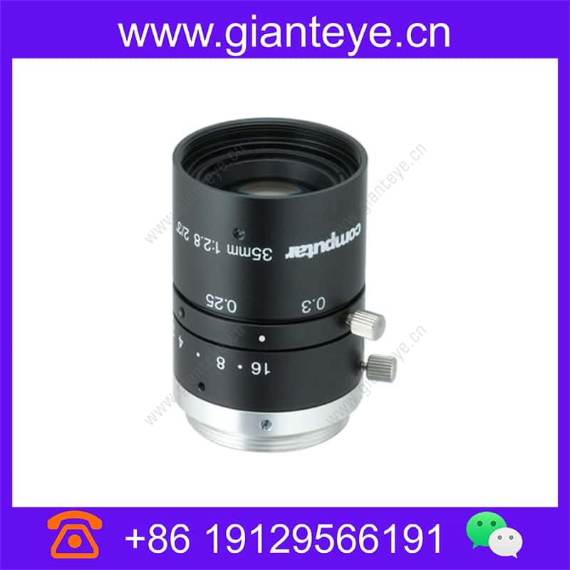 康标达 Computar M3528-MPW3 600万像素 2/3英寸 35mm F2.8 机器视觉镜头(C接口) m3528-mpw3_img_00.jpg