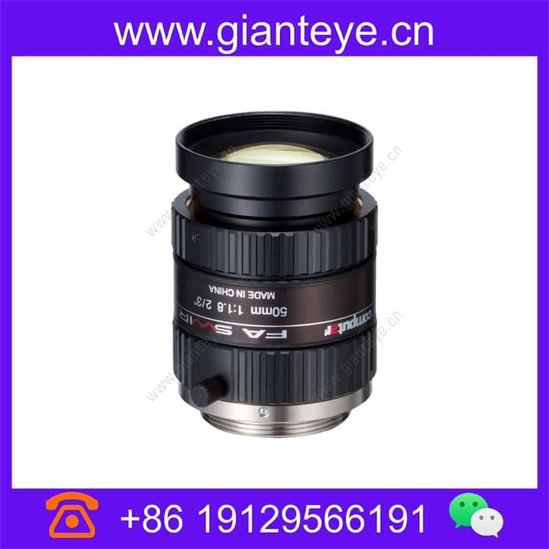 康标达 Computar M5018-SW 2/3英寸 50mm F1.8 手动光圈 SWIR(C接口) m5018-sw_img_00.jpg
