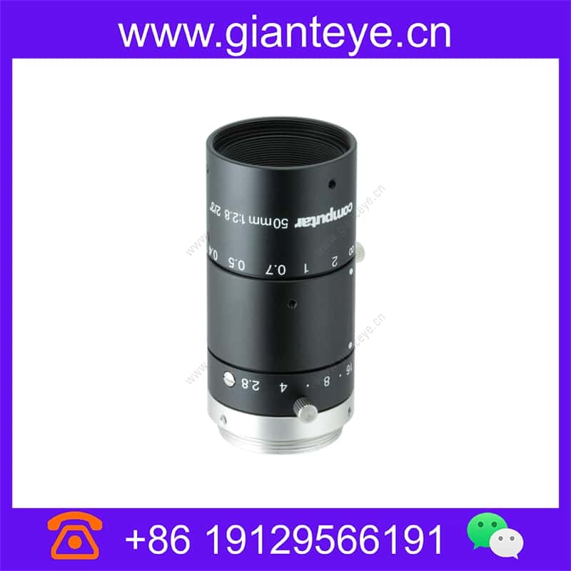 康标达 Computar M5028-MPW3 600万像素 2/3英寸 50mm F2.8 机器视觉镜头(C接口) m5028-mpw3_img_00.jpg