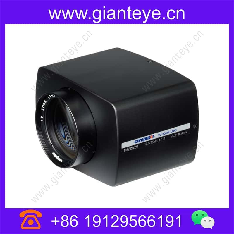 康标达 Computar M6Z1212M 2/3英寸 12.5-75mm F1.2 6倍 电动变焦 3个马达(C接口) m6z1212m_img_00.jpg