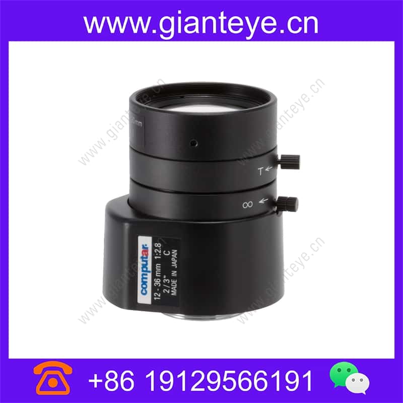 康标达 Computar MG3Z1228FC-MP 2/3英寸 12-36mm 变焦 DC自动光圈百万像素(C接口) mg3z1228fc-mp_img_00.jpg