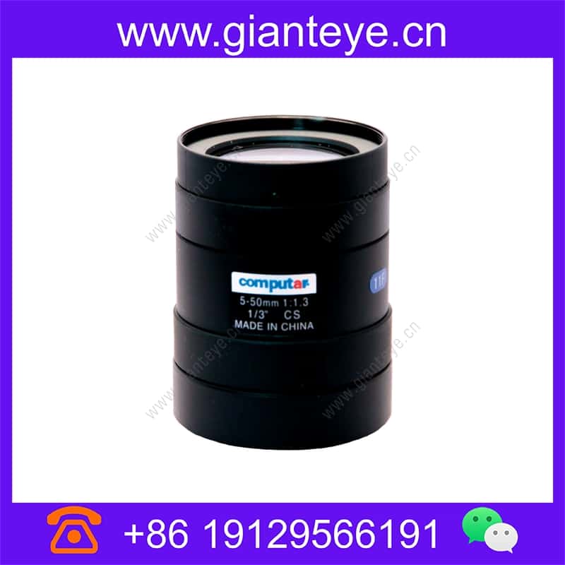 康标达 Computar T10Z0513CS 1/3英寸 5-50mm F1.3 变焦手动光圈(CS接口) t10z0513cs_img_00.jpg
