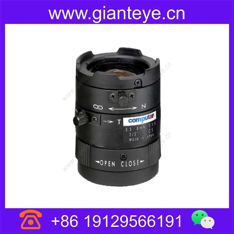 康标达 Computar T2Z3514CS 1/3英寸 3.5-8mm F1.4 变焦镜头手动光圈(CS接口) t2z3514cs_img_00.jpg