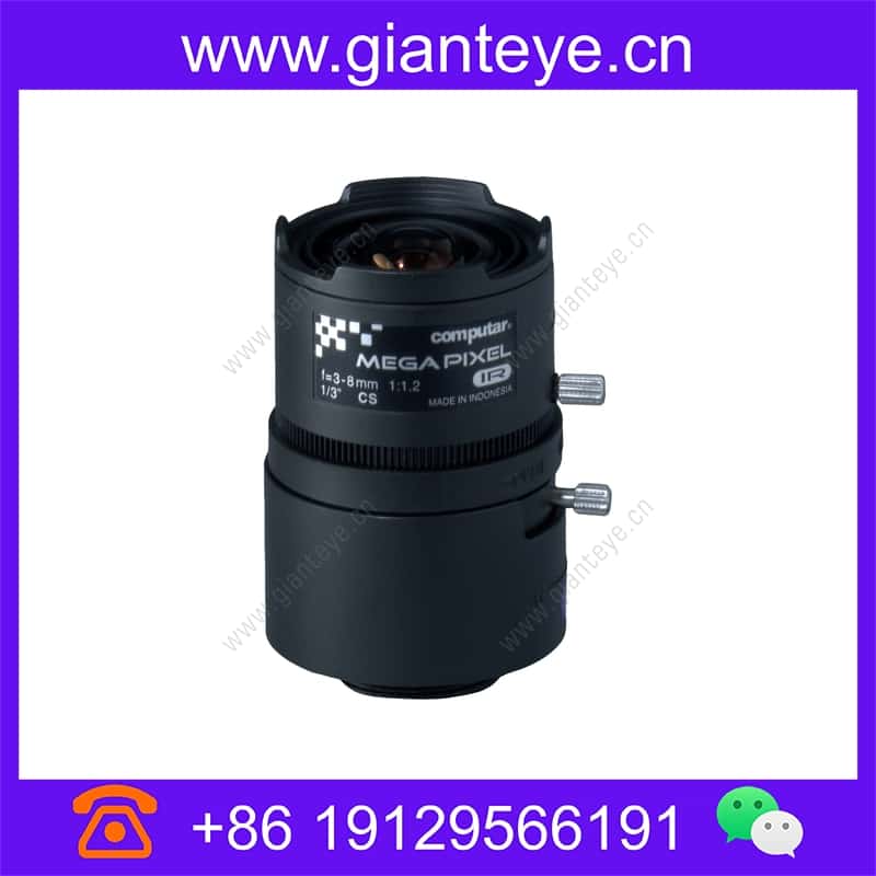 康标达 Computar T3Z0312CS-MPIR 300万像素 1/3英寸 3-8mm F1.2 变焦高清系列手动光圈(CS接口)日/夜红外 t3z0312cs-mpir_img_00.jpg