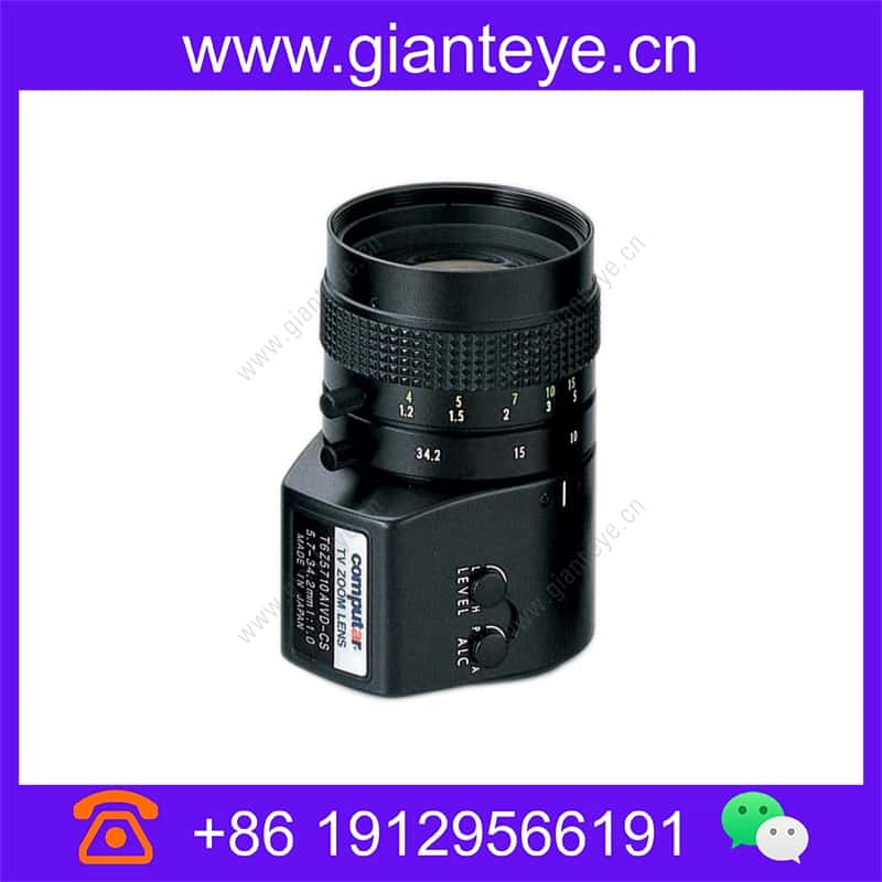 康标达 Computar T6Z5710AIVD 1/3英寸 5.7-34.2mm F1.0 6倍 手动变焦视频自动光圈(CS接口) t6z5710aivd_img_00.jpg