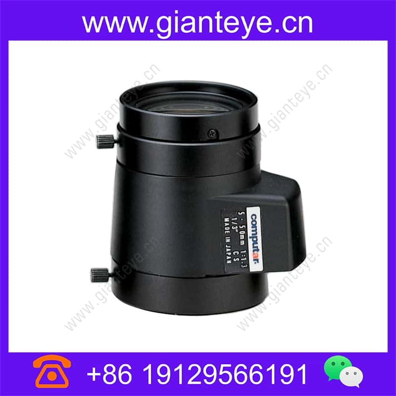 康标达 Computar TG10Z0513FCS 1/3英寸 5-50mm F1.3 变焦 DC自动光圈 (CS接口) tg10z0513fcs_img_00.jpg