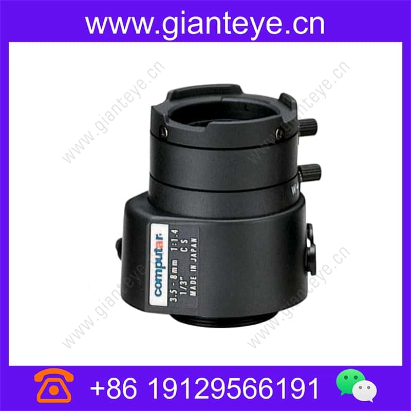 康标达 Computar TG2Z3514AFCS 1/3英寸 3.5-8mm F1.4 变焦视频自动光圈(CS接口) tg2z3514afcs_img_00.jpg