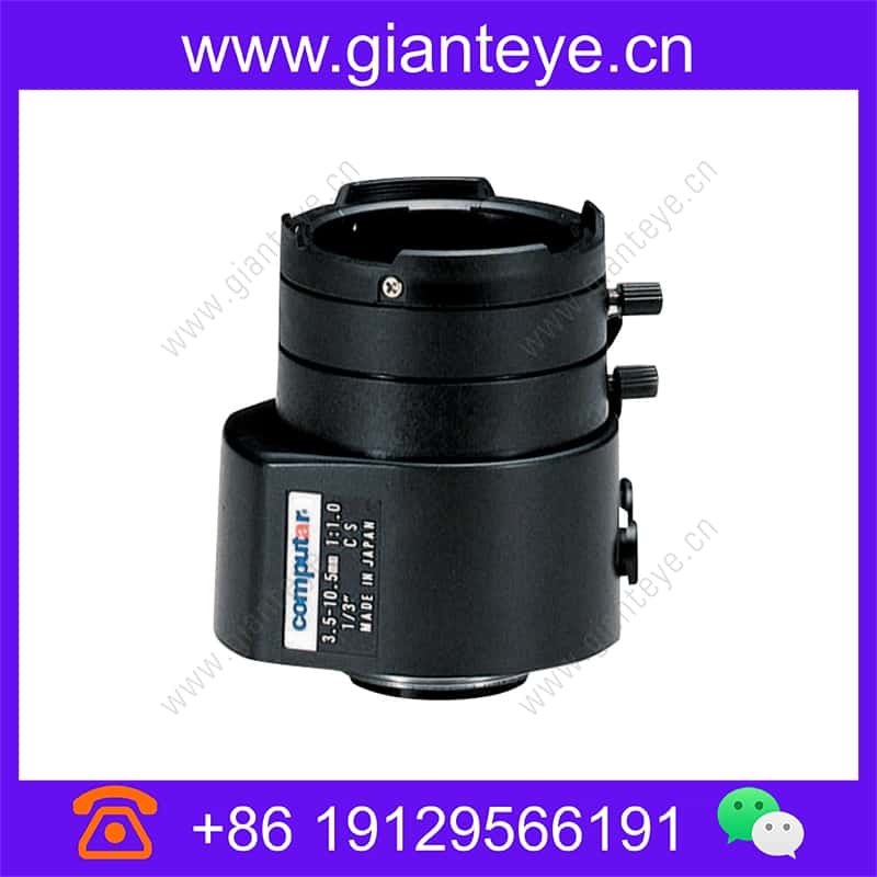 康标达 Computar TG3Z3510AFCS 1/3英寸 3.5-10.5mm F1.0 变焦视频自动光圈(CS接口) tg3z3510afcs_img_00.jpg