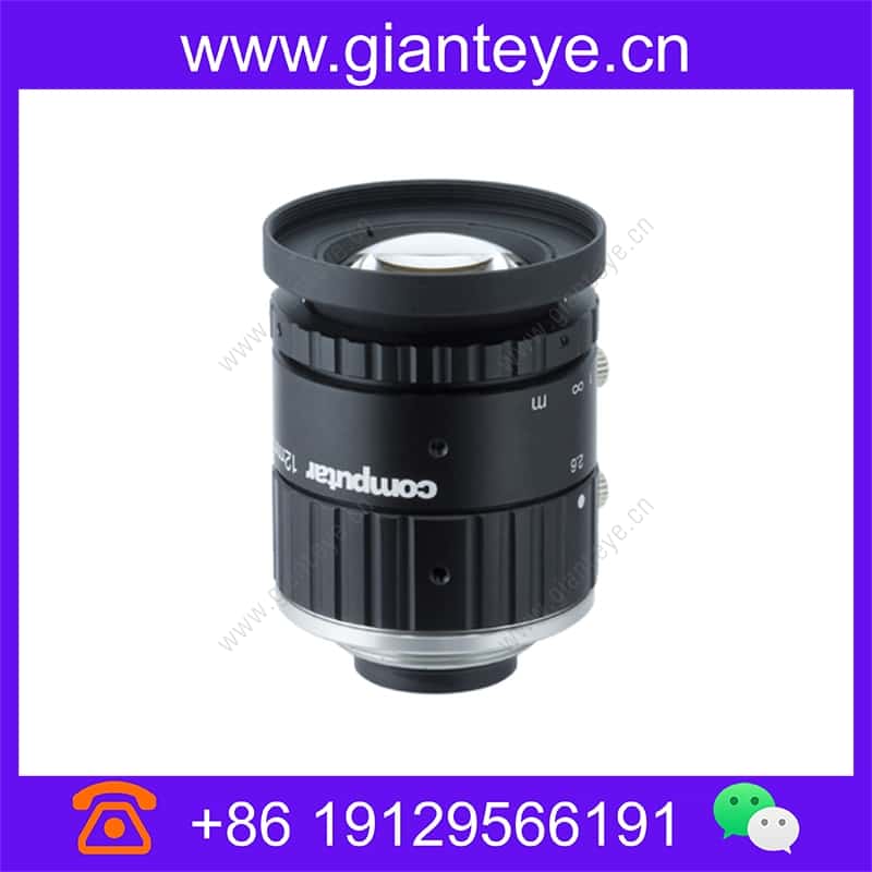 康标达 Computar V1226-MPZ 2000万像素 1英寸 12mm F2.6 2.4um 超低失真镜头 (C接口) v1226-mpz_img_00.jpg
