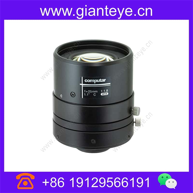 康标达 Computar V2518FIC-MPYIR 1200万像素 1.1英寸 25mm F1.8 红外校正超低失真镜头(C接口) v2518fic-mpyir_img_00.jpg