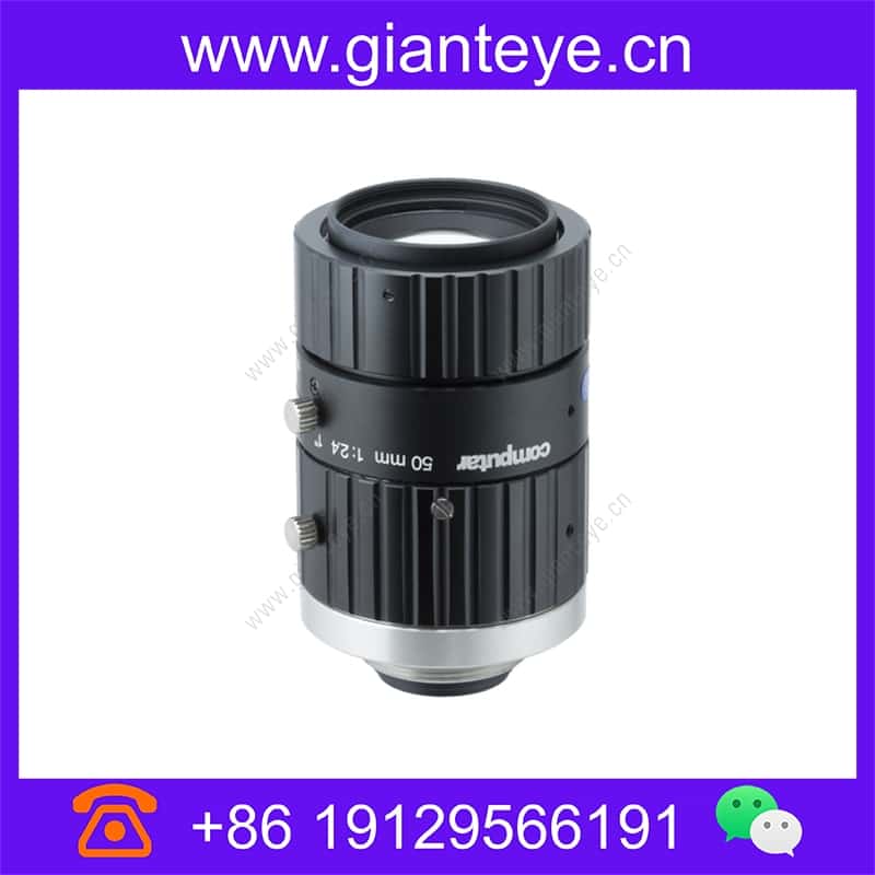 康标达 Computar V5024-MPZ 2000万像素 1英寸 50mm F2.4 2.4um 超低失真镜头(C接口) v5024-mpz_img_00.jpg