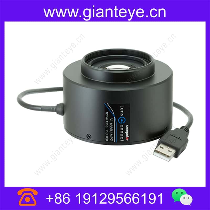 康标达 Computar VL1226U-MPZ 2000万像素 1英寸 12mm F2.6 LensConnect P-Iris 带远程调节(C接口) vl1226u-mpz_img_00.jpg