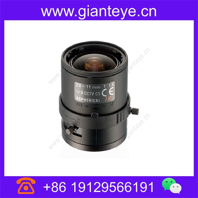 腾龙 TAMRON 13VM2811ASIR 1/3英寸 2.8-11mm F/1.4-Close 手动光圈 监控镜头 CS接口 13vm2811asir_img_00.jpg
