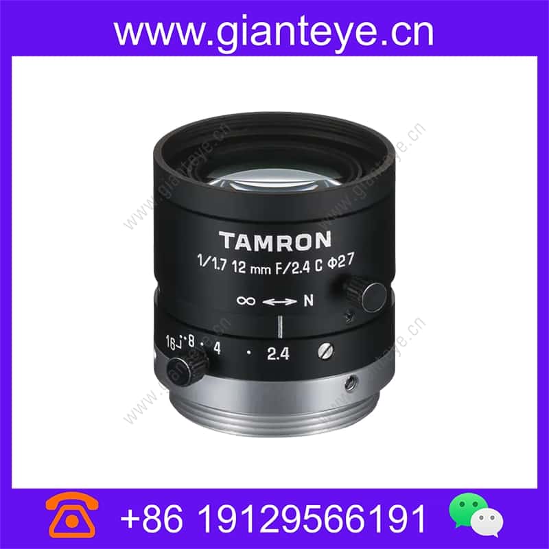 腾龙 TAMRON M117FM12 1/1.7英寸 12mm F/2.4-16 手动光圈 工业镜头 机器视觉镜头 C接口 m117fm12_img_00.jpg