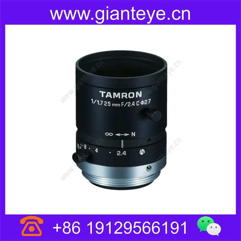 腾龙 TAMRON M117FM25-RG 1/1.7英寸 25mm 2.4-16 手动光圈坚固机器视觉镜头 C接口 m117fm25-rg_img_00.jpg