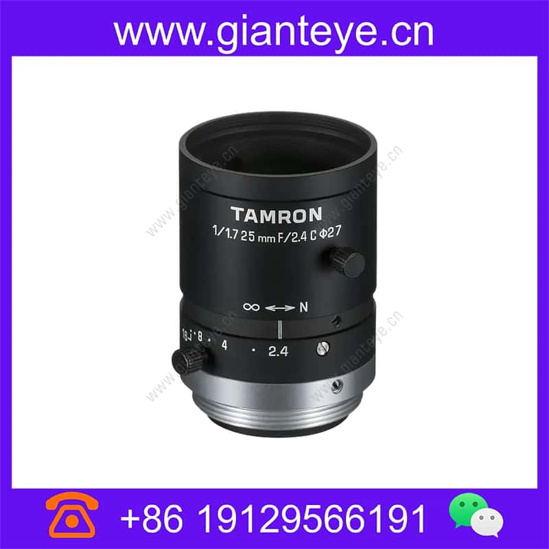 腾龙 TAMRON M117FM25 1/1.7英寸 25mm F/2.4-16 手动光圈 工业镜头 机器视觉镜头 C接口 m117fm25_img_00.jpg