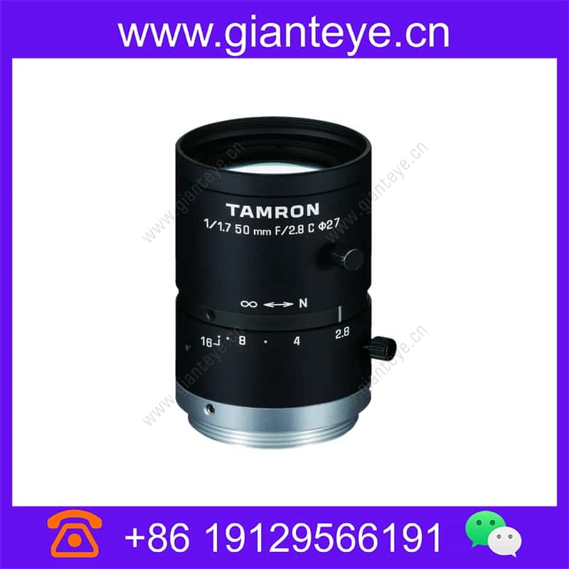 腾龙 TAMRON M117FM50-RG 1/1.7英寸 50mm 2.8-16 手动光圈坚固机器视觉镜头 C接口 m117fm50-rg_img_00.jpg