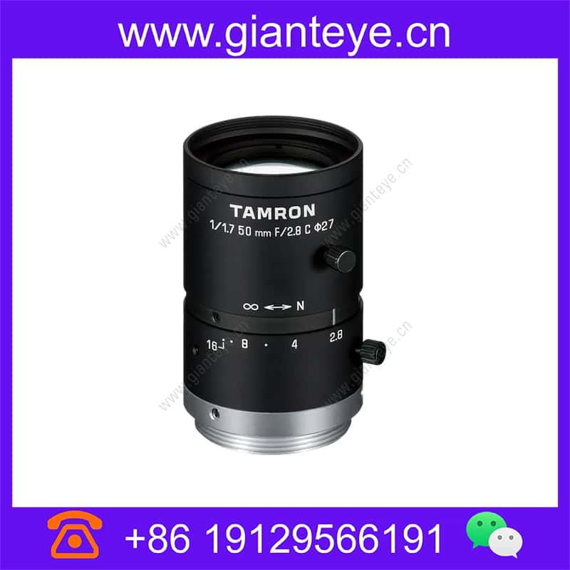 腾龙 TAMRON M117FM50 1/1.7英寸 50mm F/2.8-16 手动光圈 工业镜头 机器视觉镜头 C接口 m117fm50_img_00.jpg