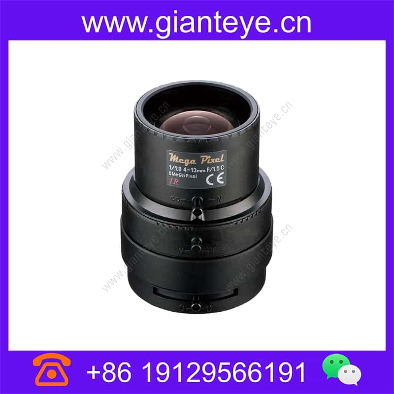 腾龙 TAMRON M118VM413IR 1/1.8英寸 4-13mm F/1.5-Close 手动光圈 500万像素 监控镜头 C接口 m118vm413ir_img_00.jpg