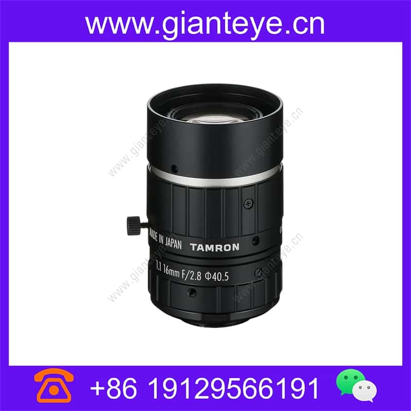 腾龙 TAMRON MA111F16VIR 1.1英寸 16mm F/2.8-16 手动光圈 机器视觉镜头 C接口 ma111f16vir_img_00.jpg