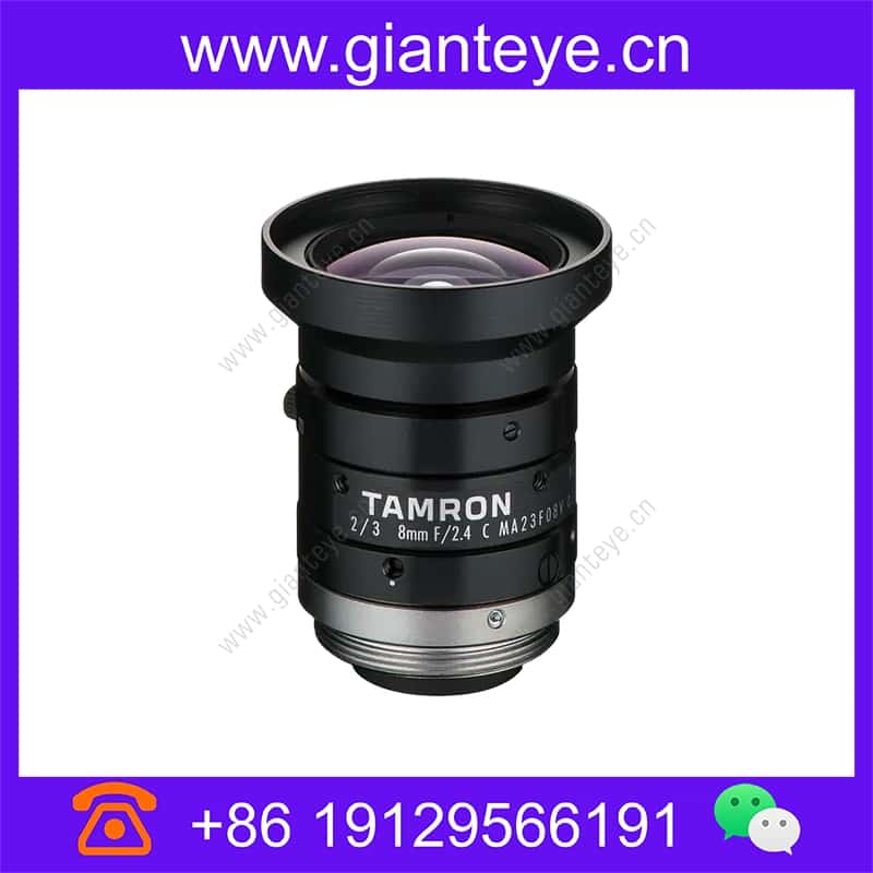 腾龙 TAMRON MA23F08V 2/3英寸 8mm F/2.4-16 手动光圈 机器视觉镜头 C接口 ma23f08v_img_00.jpg