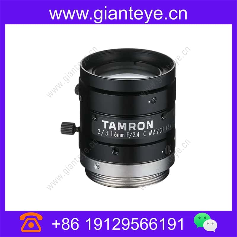 腾龙 TAMRON MA23F16V 2/3英寸 16mm F/2.4-16 手动光圈 机器视觉镜头 C接口 ma23f16v_img_00.jpg