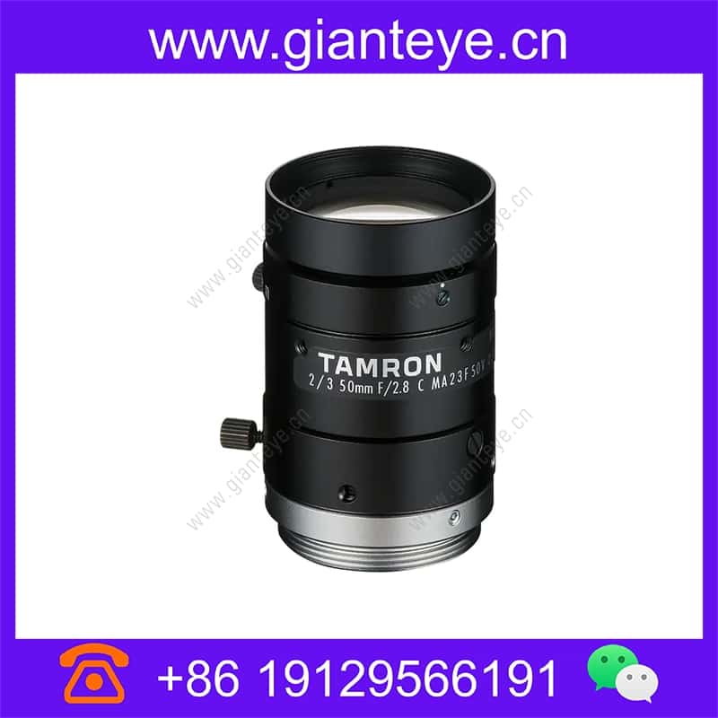 腾龙 TAMRON MA23F50V 2/3英寸 50mm F/2.8-16 手动光圈 机器视觉镜头 C接口 ma23f50v_img_00.jpg