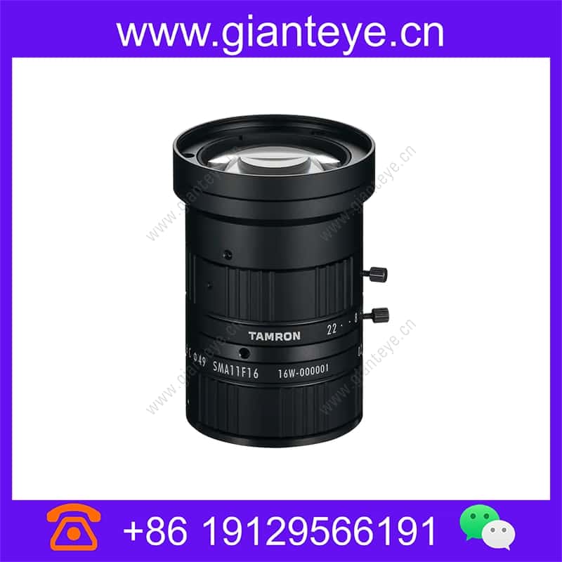 腾龙 TAMRON SMA11F16 1英寸 16mm F/1.6-22 手动光圈 短波长红外 机器视觉镜头 C接口 sma11f16_img_00.jpg